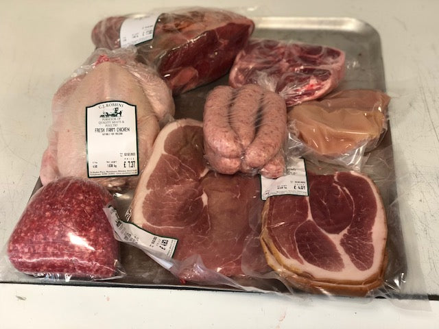 Quality Meat Hamper (Family of 4) £45 represents good value